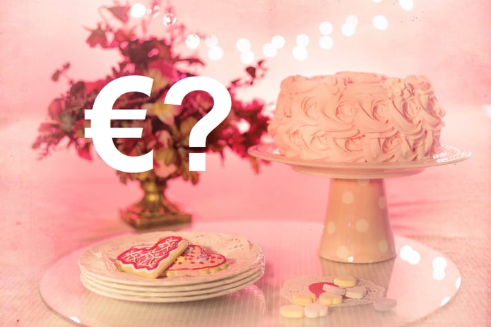 Wedding  budget cake  prices  in Ireland 