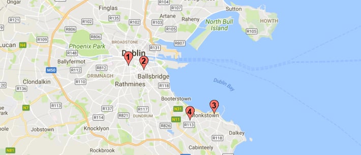 where to find sugar-free wedding cakes in ireland map