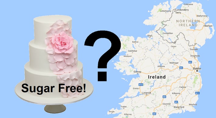 where find sugar free wedding cakes ireland